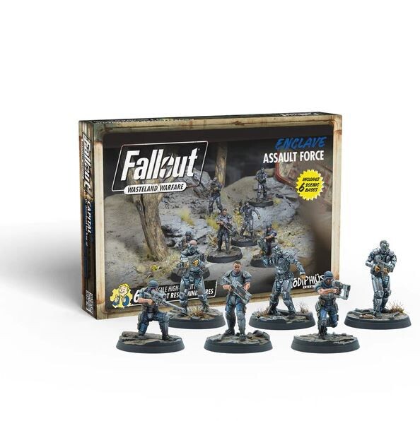 Modiphius Fallout: Wasteland Warfare - Enclave: Assault Force - Bild 3
