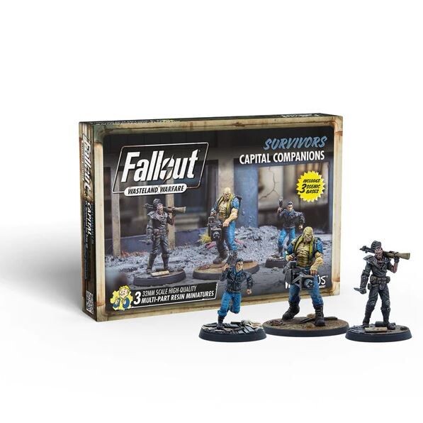 Fallout Wasteland Warfare Survivors Capital Companions