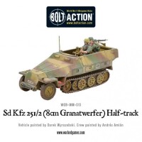 Sd.Kfz 251/2 Ausf D (8cm Granatwerfer) Half Track 28mm 2