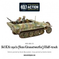 Sd.Kfz 251/2 Ausf D (8cm Granatwerfer) Half Track 28mm 3