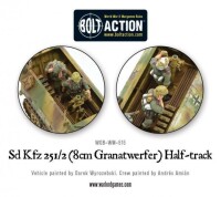 Sd.Kfz 251/2 Ausf D (8cm Granatwerfer) Half Track 28mm 4