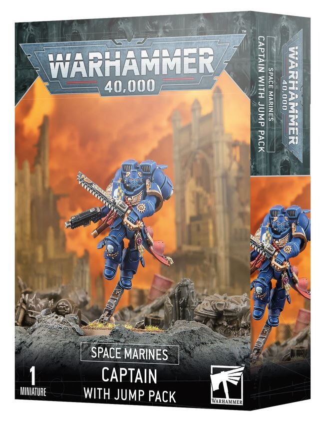 Space Marines Primaris Captain with Jump Pack