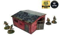 WW2 Normandy Large Brick Shed 28mm 3