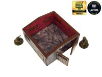 WW2 Normandy Large Tin Shed 28mm 4