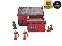 WW2 Normandy Garage w. Petrol Station 28mm 2