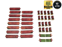 WW2 Normandy Wall w. Gate (low) 28mm 3