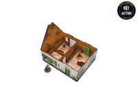 WW2 Normandy Farmhouse 28mm 4