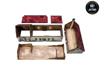 WW2 Normandy Homestead w. Outbuildings 28mm 7