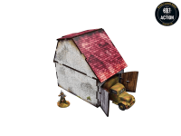 WW2 Normandy Coach House w. Chicken Coop 28mm 2