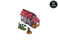 WW2 Normandy Coach House w. Chicken Coop 28mm 3