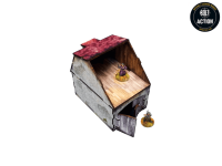 WW2 Normandy Coach House w. Chicken Coop 28mm 4
