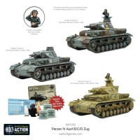 Panzer IV Ausf. B/C/D Zug 28mm 2