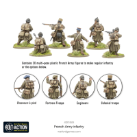 French Army Infantry 28mm 3