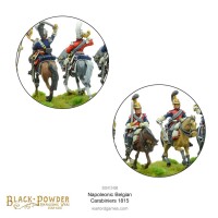Napoleonic Belgian Carabiniers 1815 28mm 3