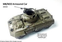 M8 / M20 Light Armoured Car 1/56 28mm 3