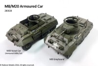 M8 / M20 Light Armoured Car 1/56 28mm 4