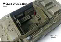 M8 / M20 Light Armoured Car 1/56 28mm 6