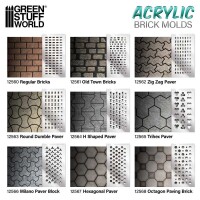 Acrylformen Sechseckiger Pflasterklinker 4