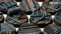 Spaceship Corridor Battle Ready Bases Rund 25mm (10) 2