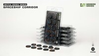 Spaceship Corridor Battle Ready Bases Rund 25mm (10) 4