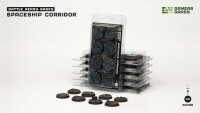 Spaceship Corridor Battle Ready Bases Rund 32mm (8) 5