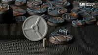 Spaceship Corridor Battle Ready Bases Rund 40mm (5) 4