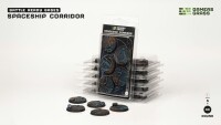 Spaceship Corridor Battle Ready Bases Rund 40mm (5) 5