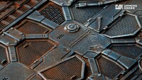 Spaceship Corridor Battle Ready Bases Oval 170x105mm (1) 2