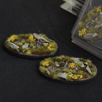 Highland Battle Ready Bases Oval 90x52mm (2) 2