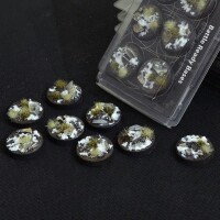 Winter Battle Ready Bases Rund 32mm (8) 2