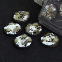 Winter Battle Ready Bases Rund 40mm (5) 2