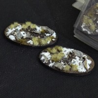 Winter Battle Ready Bases Oval 90x52mm (2) 2