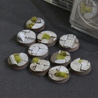 Temple Battle Ready Bases Rund 25mm (10) 2