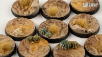 Deserts of Maahl Battle Ready Bases Rund 25mm (10) 2