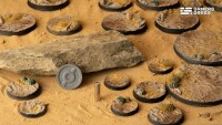 Deserts of Maahl Battle Ready Bases Rund 25mm (10) 3