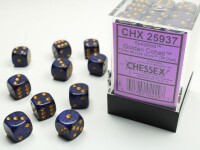 Speckled Golden Cobalt 36x W6 12mm Dice  gallery