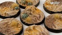 Deserts of Maahl Battle Ready Bases Rund 32mm (8) 2