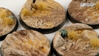 Deserts of Maahl Battle Ready Bases Rund 40mm (5) 2