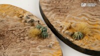 Deserts of Maahl Battle Ready Bases Oval 90x52mm (2) 2