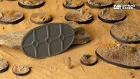 Deserts of Maahl Battle Ready Bases Oval 90x52mm (2) 3