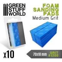 Foam Sanding Pads Grit #1200 Turquoise ( gallery