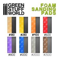 Foam Sanding Pads Grit #800 Purple (10) 2