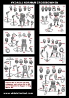 Norman Crossbowmen 28mm 4