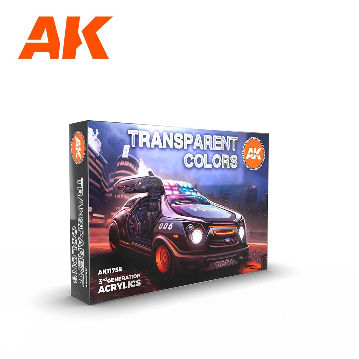 AK INTERACTIVE AK 11758 TRANSPARENT COLORS (6 X 17ml) - Bild 3