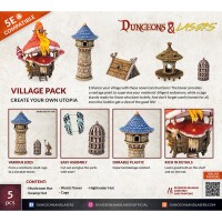 Dungeons & Lasers Village Pack 3