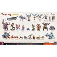 Dungeons & Lasers Fantasy Miniature Pack 4