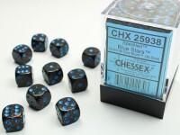 Speckled Blue Stars 36x W6 12mm Dice Set gallery