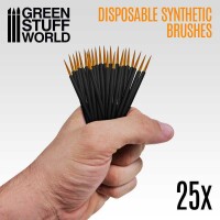 Synthetische Einwegpinsel (25) gallery