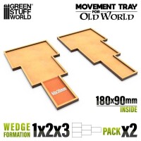 MDF Regimentsbases Old World 180x90mm 1x gallery