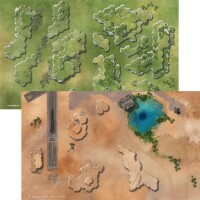 BattleTech Alpha Strike Battlematt Aerobase 2 and...